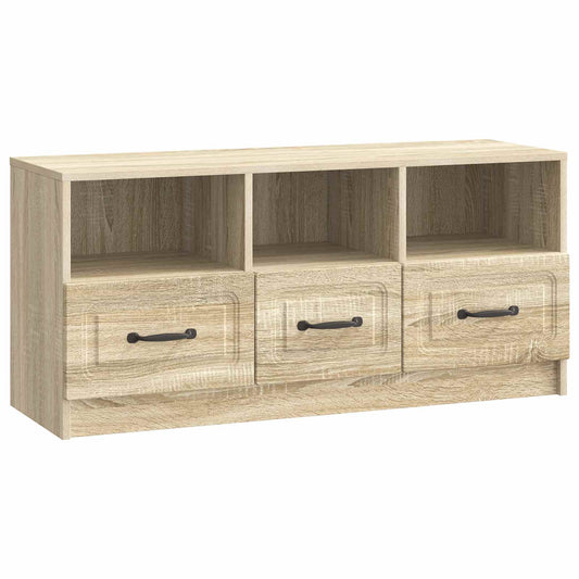 vidaXL Ντουλάπι TV Sonoma Δρυς 102 x 34,5 x 47 εκ Επεξεργασμένο Ξύλο