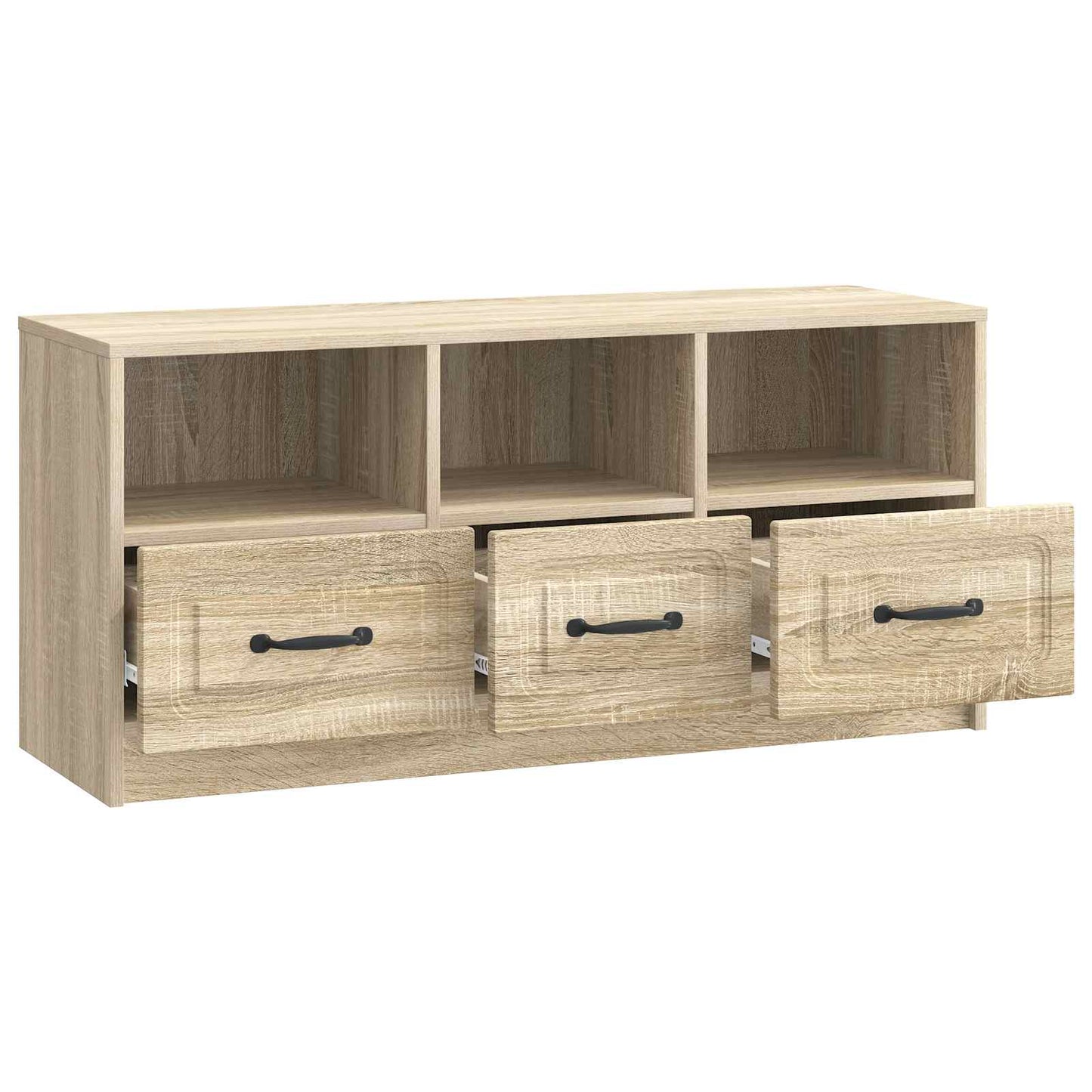vidaXL Ντουλάπι TV Sonoma Δρυς 102 x 34,5 x 47 εκ Επεξεργασμένο Ξύλο