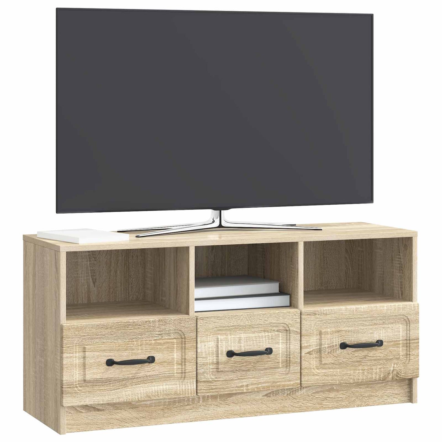 vidaXL Ντουλάπι TV Sonoma Δρυς 102 x 34,5 x 47 εκ Επεξεργασμένο Ξύλο