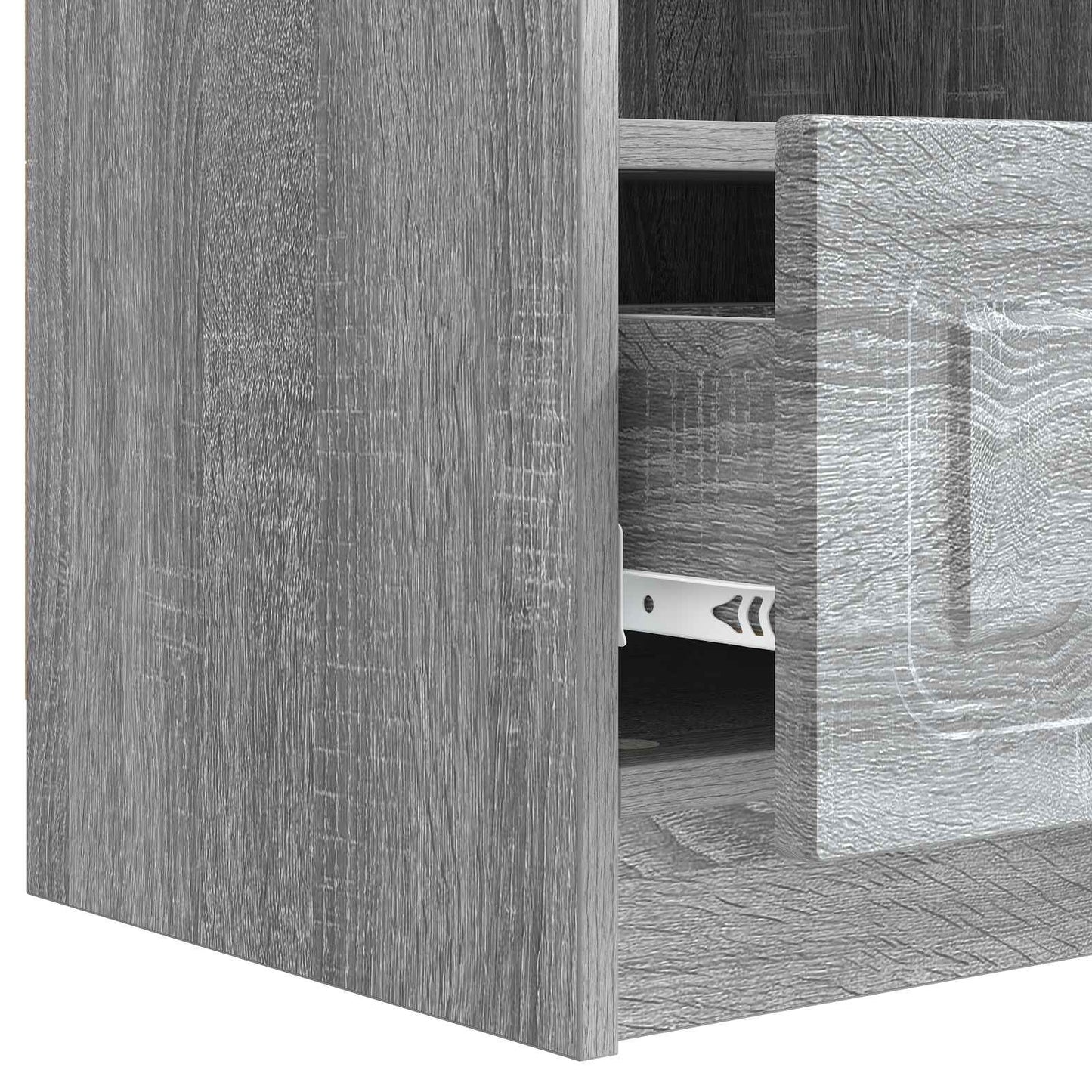 vidaXL Ντουλάπι TV Γκρι Sonoma 102 x 34,5 x 47 εκ Επεξεργασμένο Ξύλο