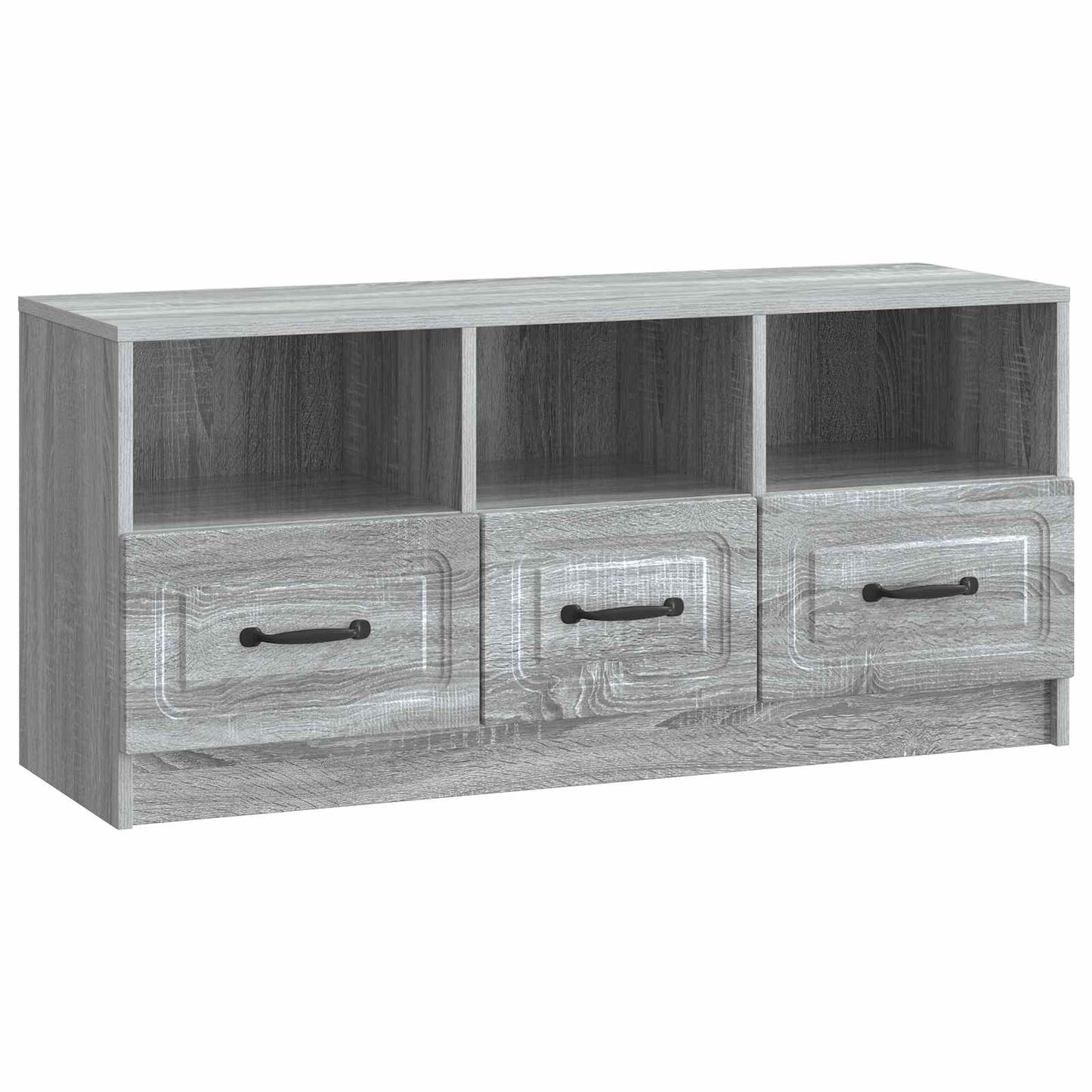 vidaXL Ντουλάπι TV Γκρι Sonoma 102 x 34,5 x 47 εκ Επεξεργασμένο Ξύλο