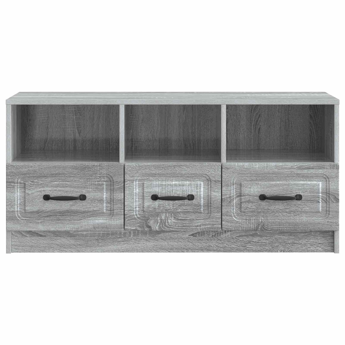 vidaXL Ντουλάπι TV Γκρι Sonoma 102 x 34,5 x 47 εκ Επεξεργασμένο Ξύλο
