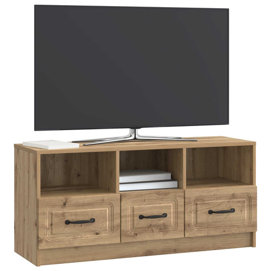 vidaXL Ντουλάπι TV Artisan Δρυς 102 x 34,5 x 47 εκ Επεξεργασμένο Ξύλο