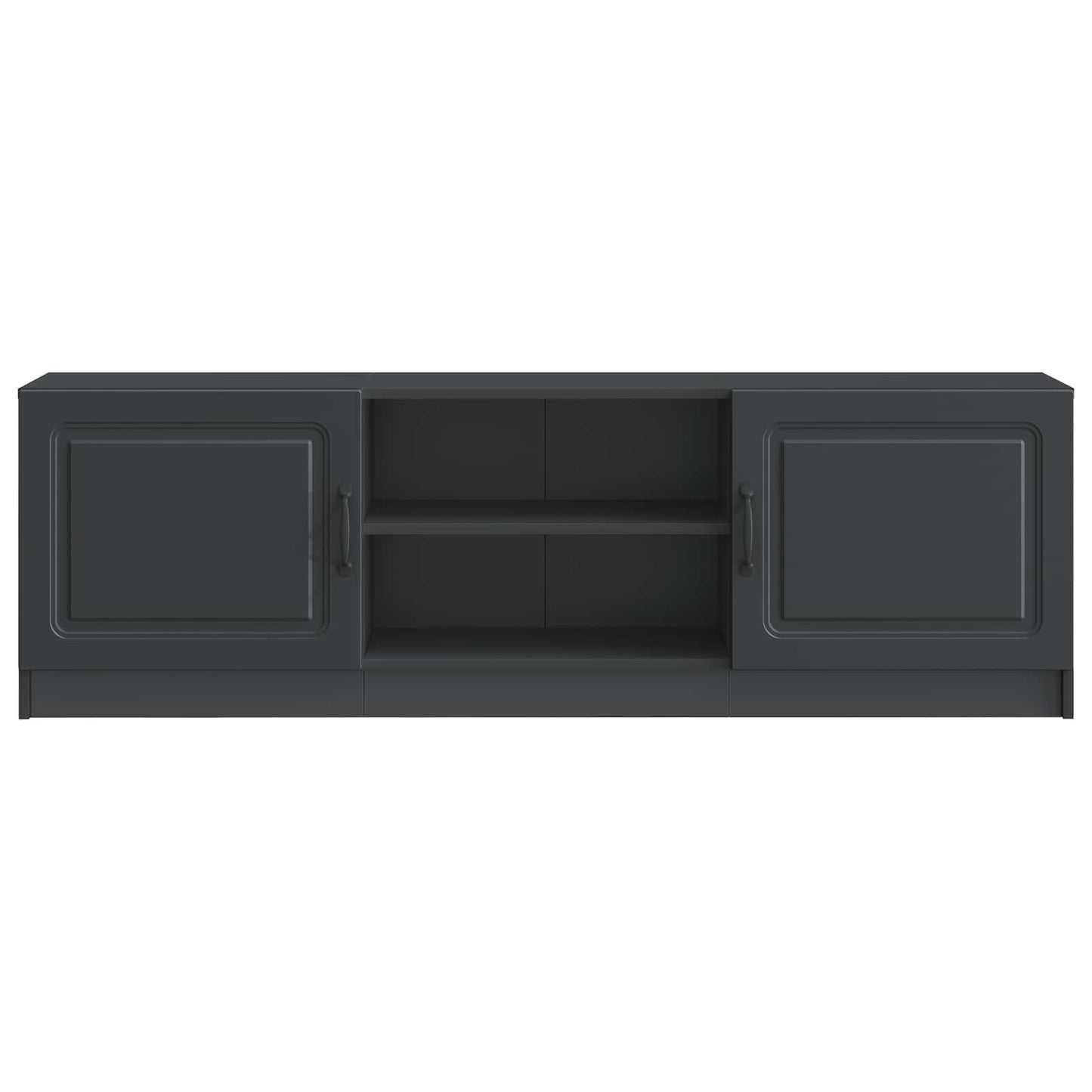 vidaXL Ντουλάπι TV Μαύρο 150 x 31 x 47 εκ Επεξεργασμένο Ξύλο