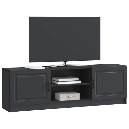 vidaXL Ντουλάπι TV Μαύρο 150 x 31 x 47 εκ Επεξεργασμένο Ξύλο