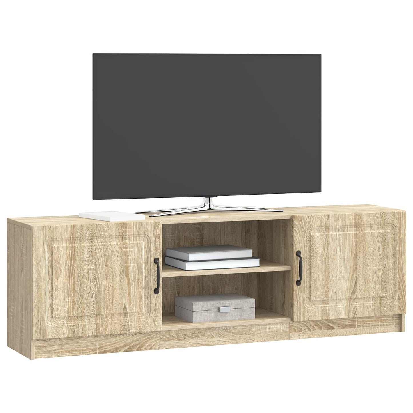 vidaXL Ντουλάπι TV Sonoma Δρυς 150 x 31 x 47 εκ Επεξεργασμένο Ξύλο