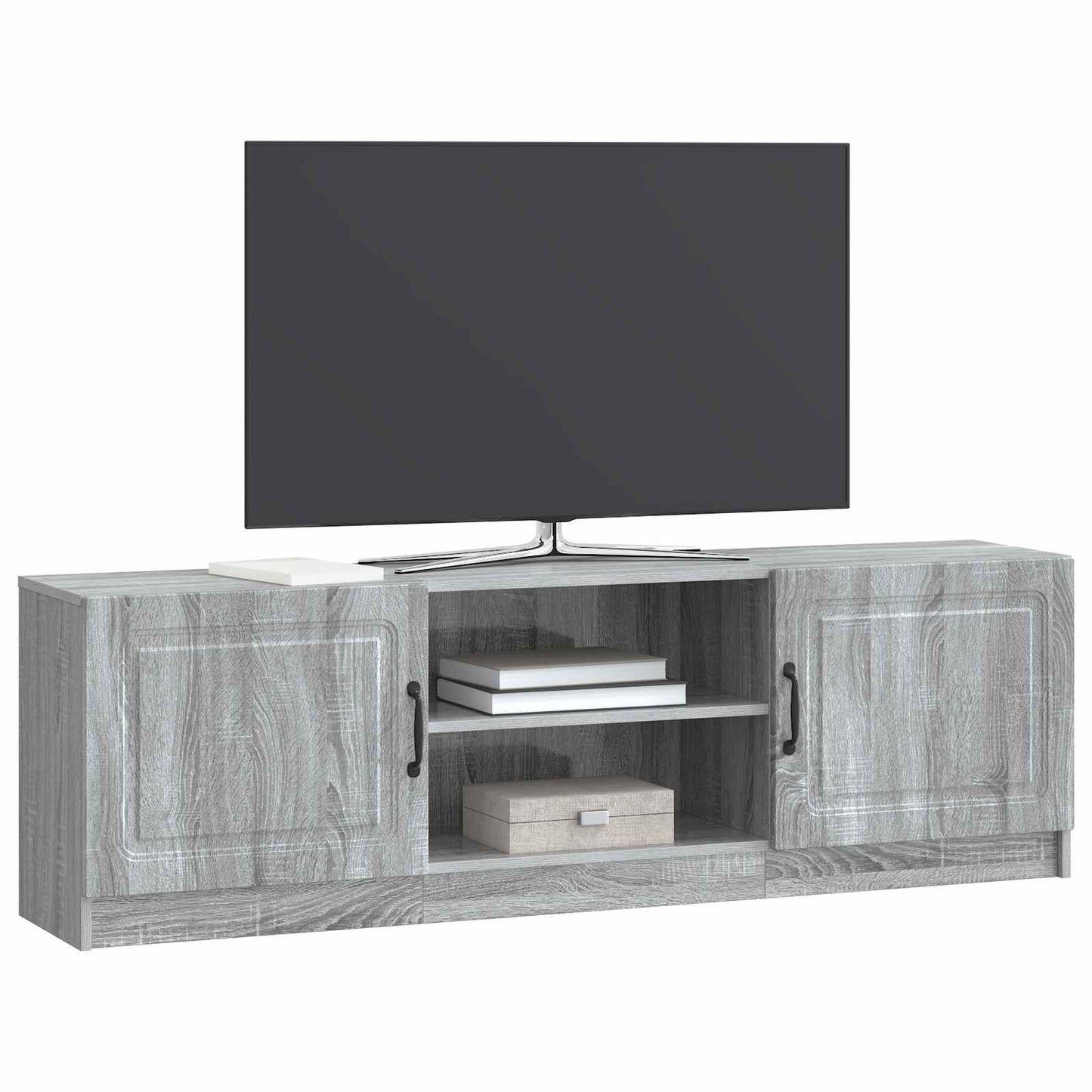 vidaXL Ντουλάπι TV Γκρι Sonoma 150 x 31 x 47 εκ Επεξεργασμένο Ξύλο