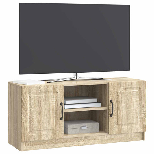 vidaXL Ντουλάπι TV Sonoma Δρυς 102 x 34,5 x 47 εκ Επεξεργασμένο Ξύλο