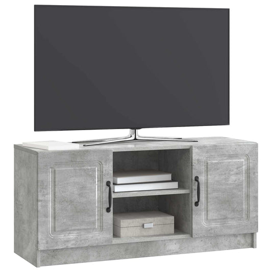vidaXL Ντουλάπι TV Γκρι Σκυροδέματος 102 x 34,5 x 47 εκ