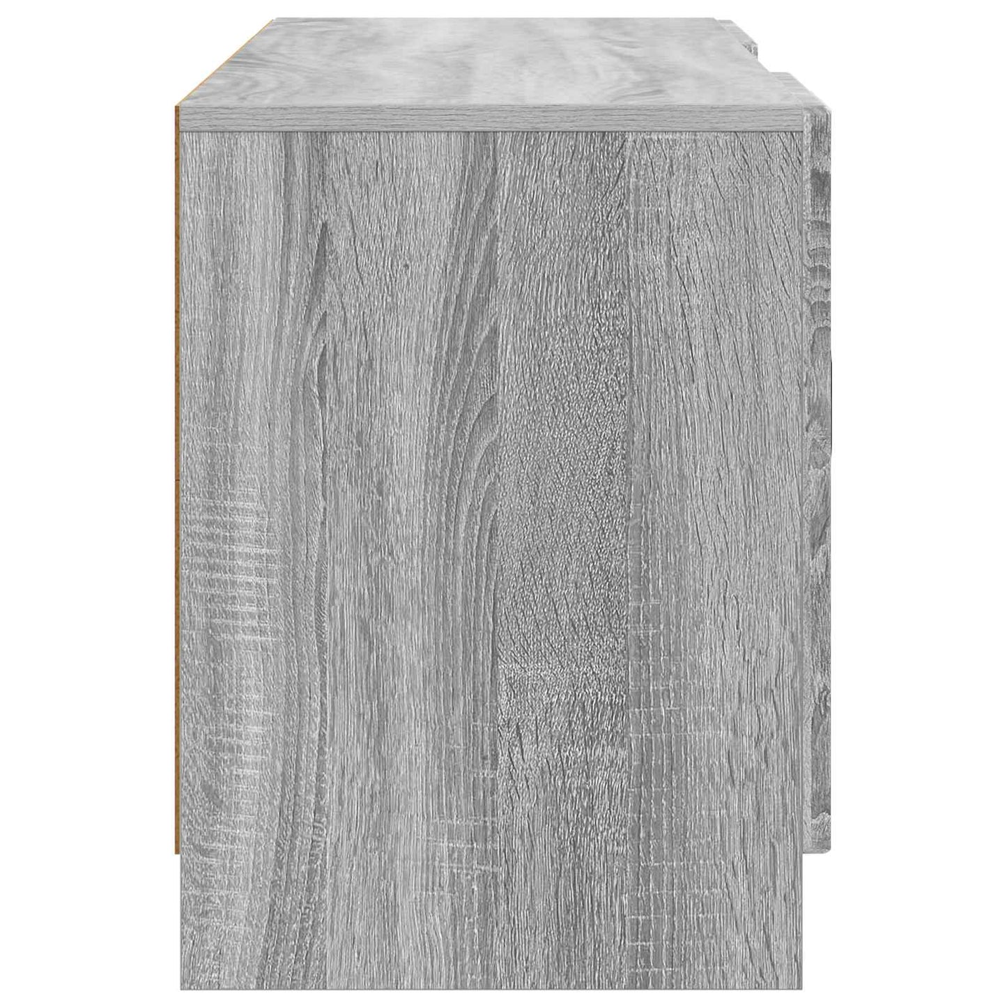 vidaXL Ντουλάπι TV Γκρι Sonoma 102 x 34,5 x 47 εκ Επεξεργασμένο Ξύλο