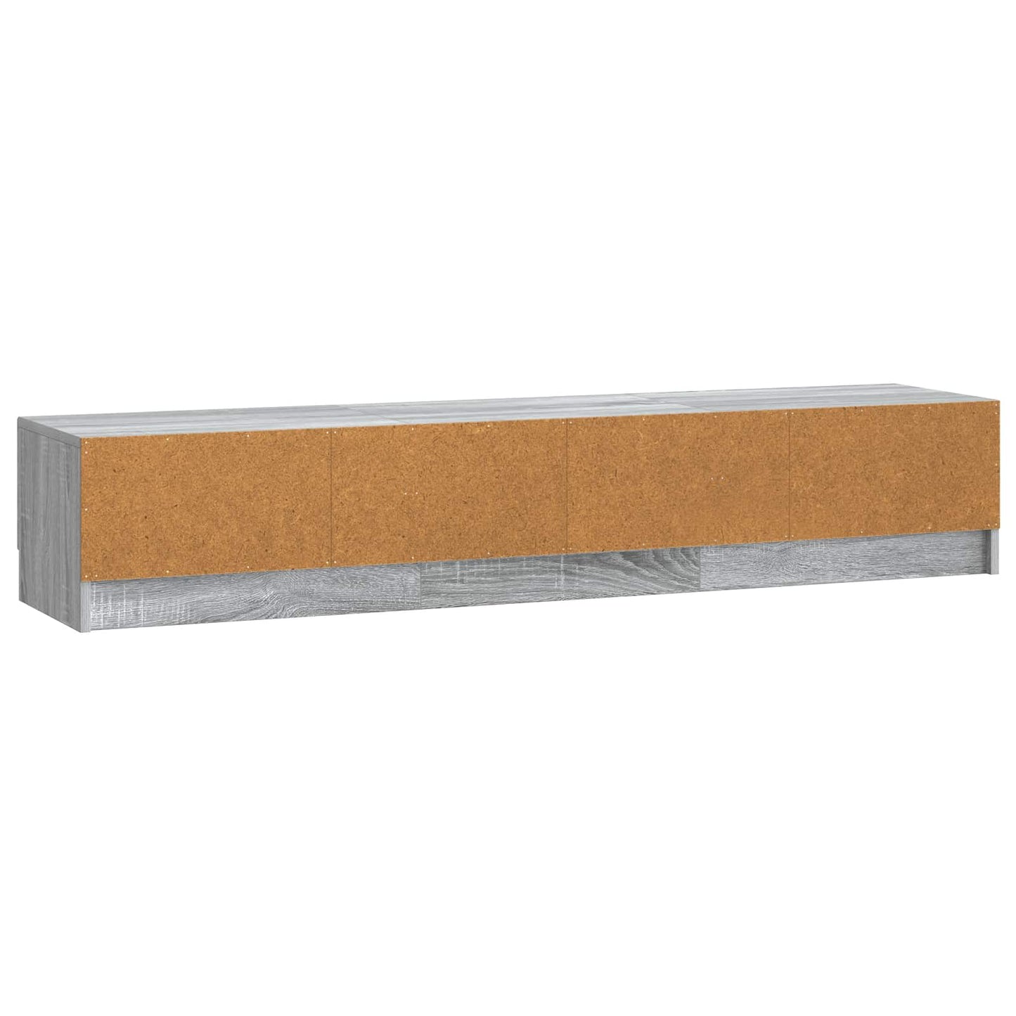 vidaXL Ντουλάπι TV Γκρι Sonoma 147 x 34,5 x 27 εκ Επεξεργασμένο Ξύλο