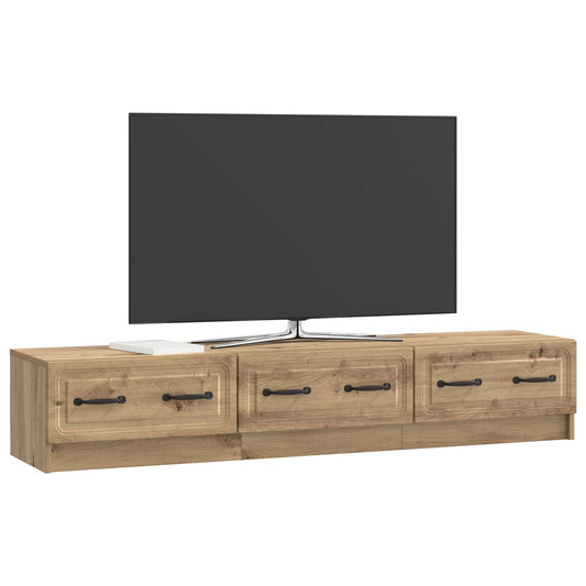 vidaXL Ντουλάπι TV Artisan Δρυς 147 x 34,5 x 27 εκ Επεξεργασμένο Ξύλο