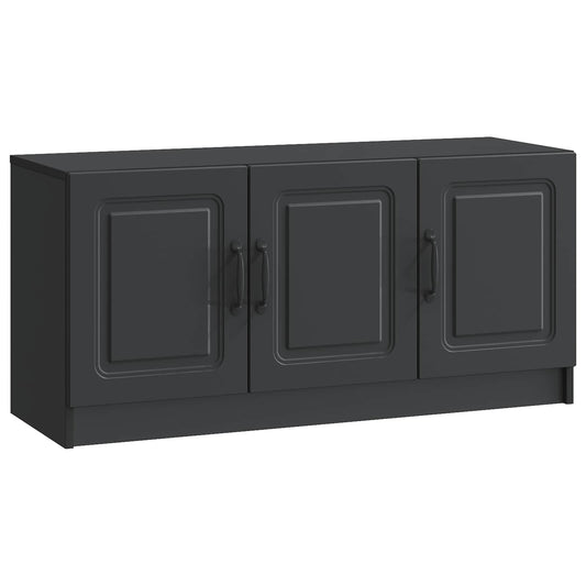 vidaXL Ντουλάπι TV Μαύρο 99 x 34,5 x 47 εκ Επεξεργασμένο Ξύλο