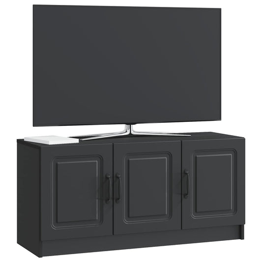 vidaXL Ντουλάπι TV Μαύρο 99 x 34,5 x 47 εκ Επεξεργασμένο Ξύλο