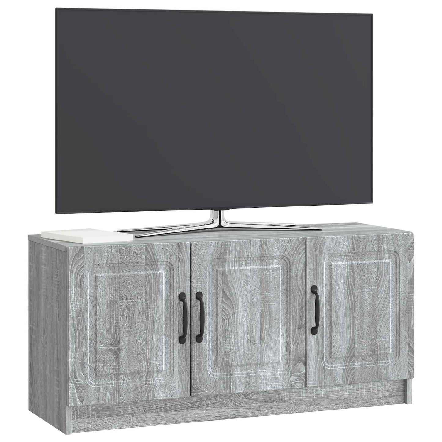 vidaXL Ντουλάπι TV Γκρι Sonoma 99 x 34,5 x 47 εκ Επεξεργασμένο Ξύλο