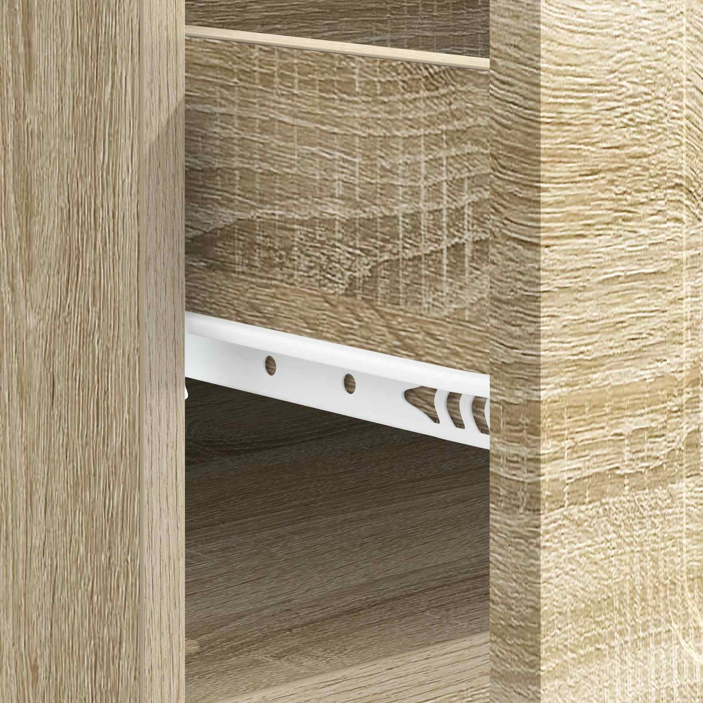 vidaXL Τραπεζάκι σαλονιού με συρτάρι Sonoma Δρυς 49 x 50 x 37 εκ.