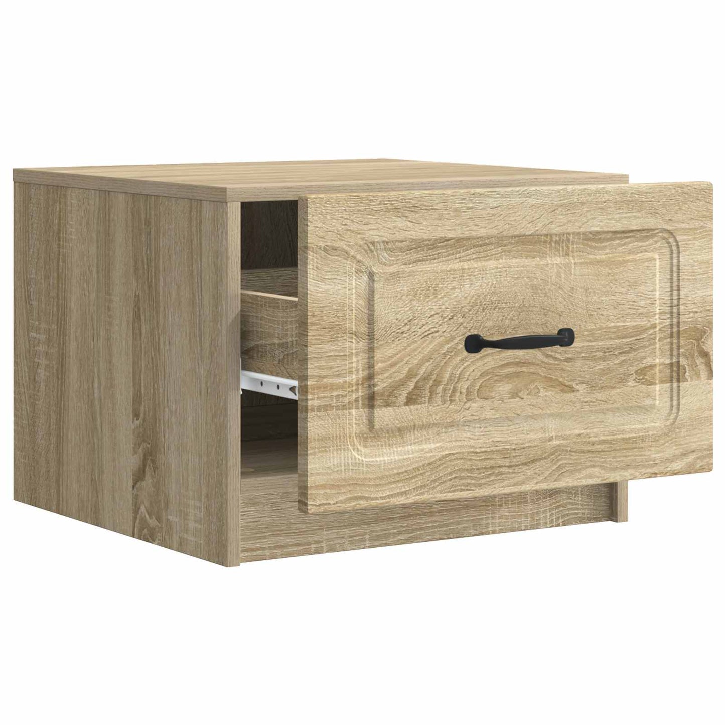 vidaXL Τραπεζάκι σαλονιού με συρτάρι Sonoma Δρυς 49 x 50 x 37 εκ.