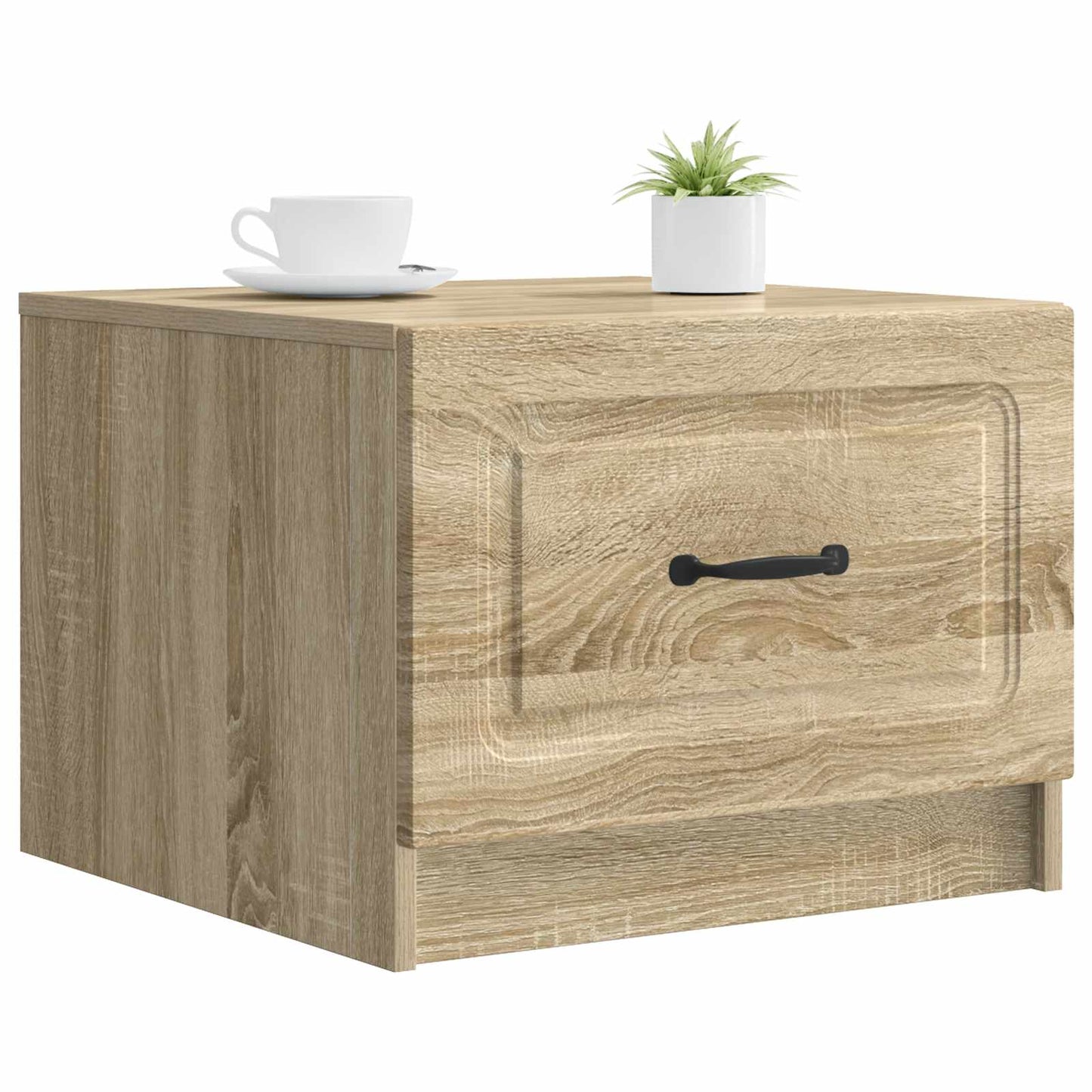 vidaXL Τραπεζάκι σαλονιού με συρτάρι Sonoma Δρυς 49 x 50 x 37 εκ.