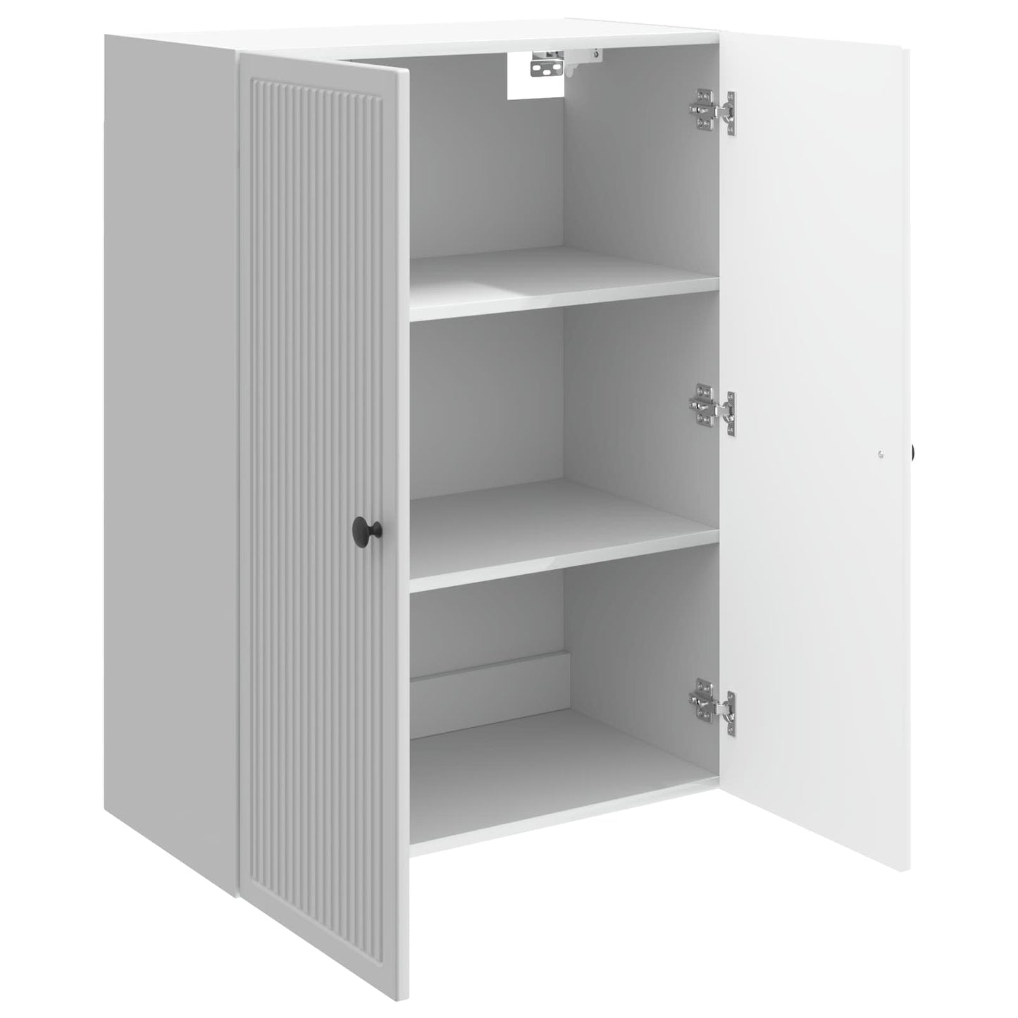 vidaXL Τοίχου Ντουλάπα Γυαλιστερό Λευκό 66 x 34,5 x 90 εκ
