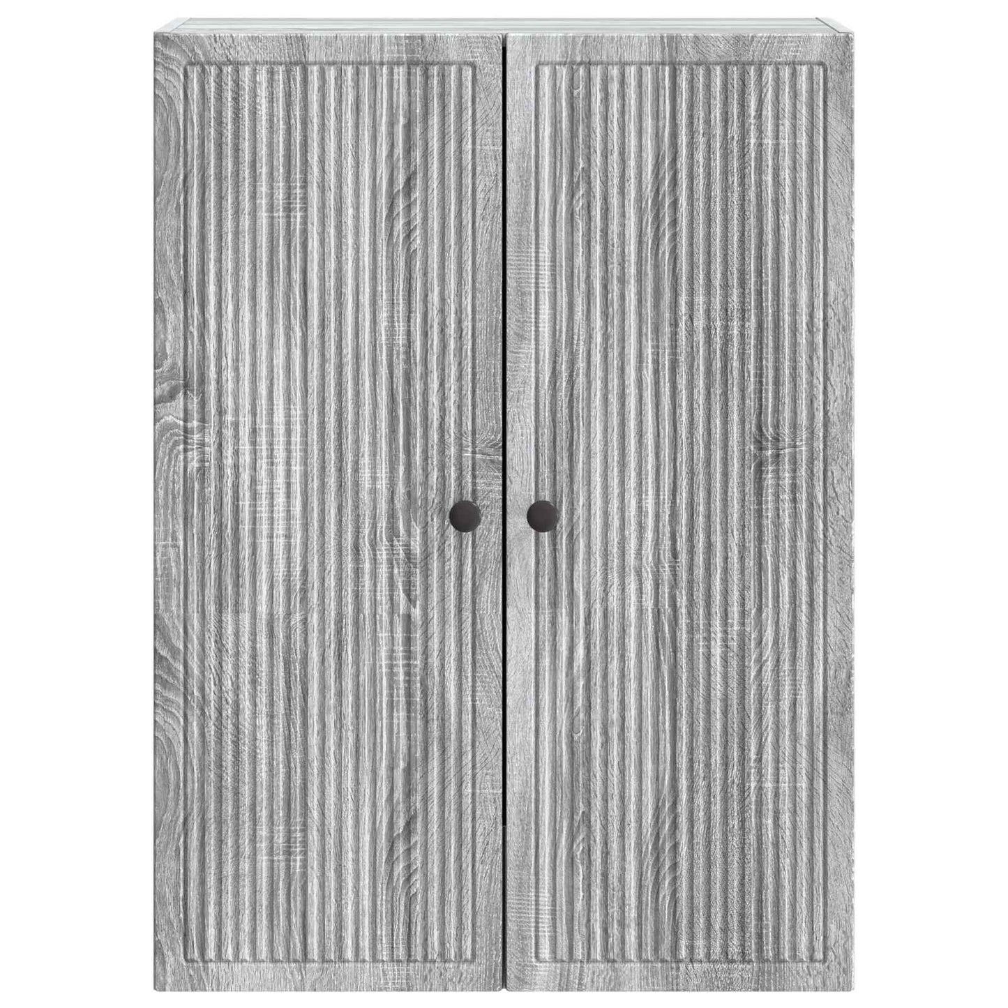vidaXL Τοίχου Ντουλάπα Γκρι Sonoma 66 x 34,5 x 90 εκ