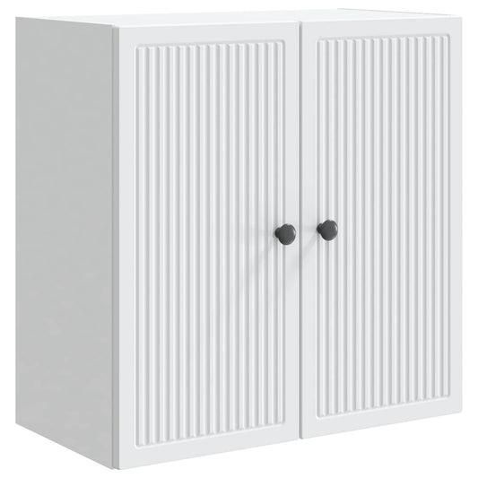 vidaXL Τοίχου Ντουλάπα Λευκό 59 x 31 x 60 εκ Επεξεργασμένο Ξύλο