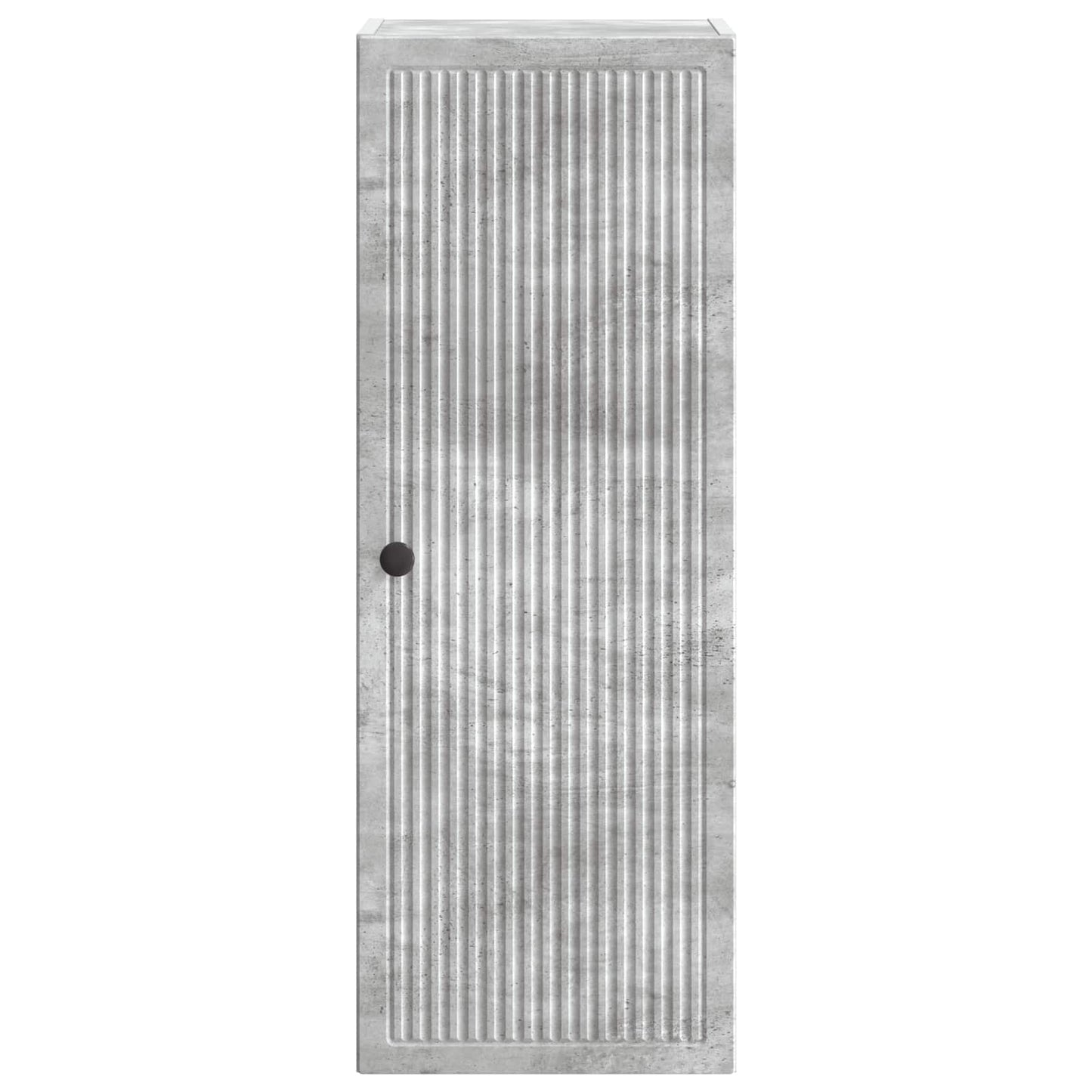 vidaXL Τοίχου Ντουλάπα Γκρι Σκυροδέματος 33 x 34,5 x 90 εκ