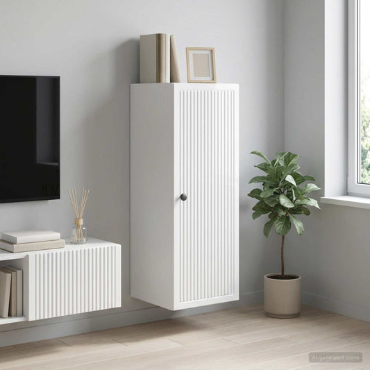 vidaXL Τοίχου Ντουλάπα 33 x 34,5 x 90 εκ Επεξεργασμένο Ξύλο