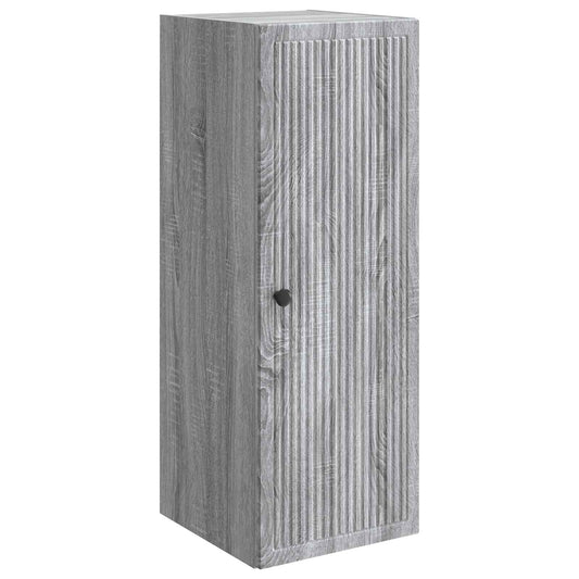 vidaXL Τοίχου Ντουλάπα Γκρι Sonoma 33 x 34,5 x 90 εκ