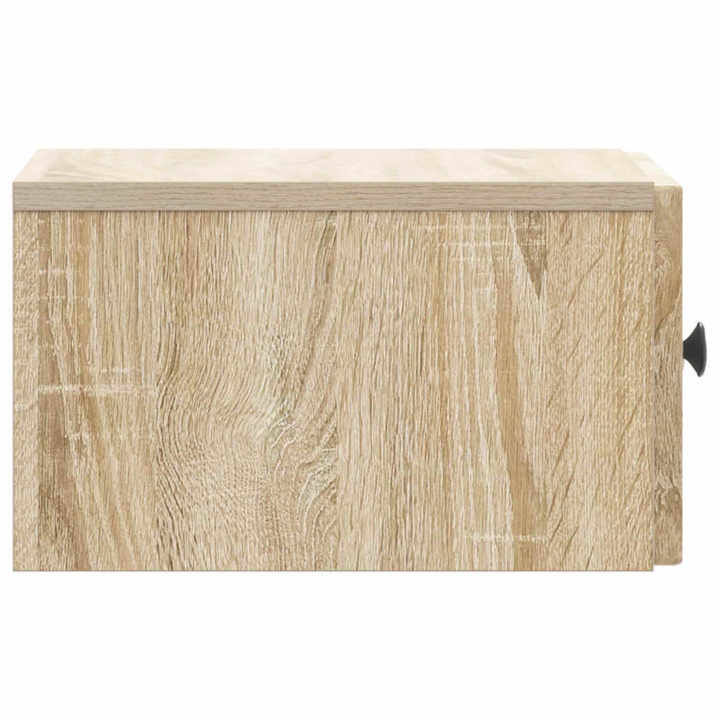 vidaXL Τοίχου Κρεμαστό Κομοδίνο Sonoma Δρυς 33 x 34,5 x 20 εκ
