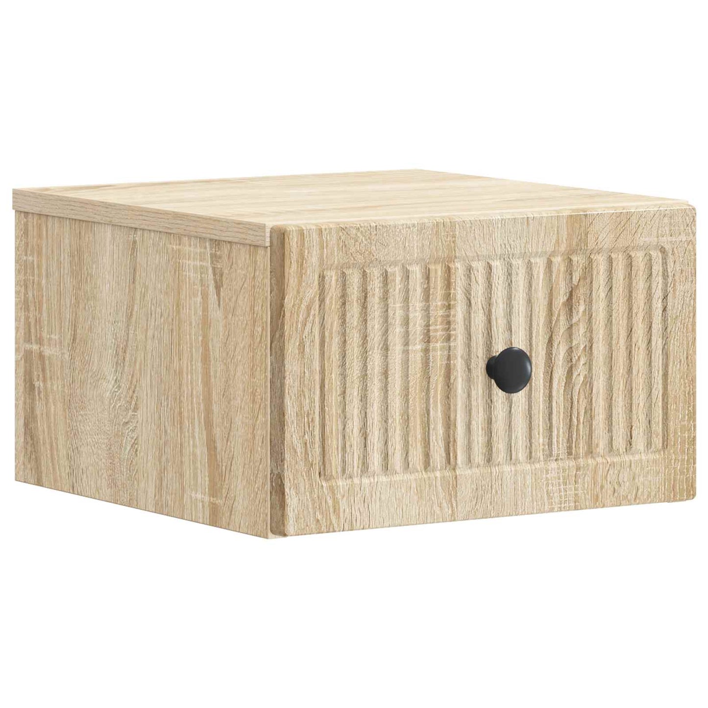 vidaXL Τοίχου Κρεμαστό Κομοδίνο 2 τμχ. Sonoma Δρυς 33 x 34,5 x 20 εκ