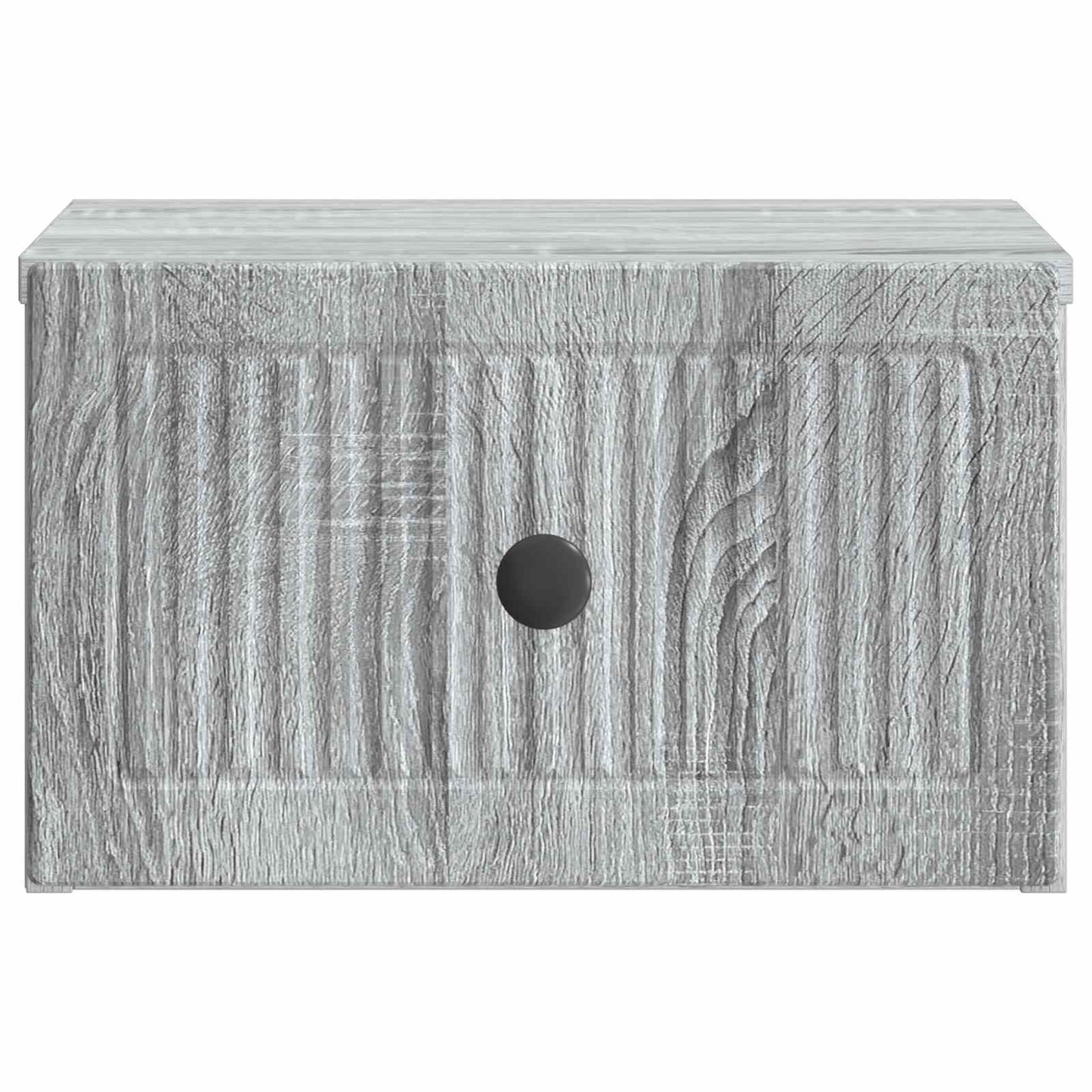 vidaXL Τοίχου Κρεμαστό Κομοδίνο Γκρι Sonoma 33 x 34,5 x 20 εκ