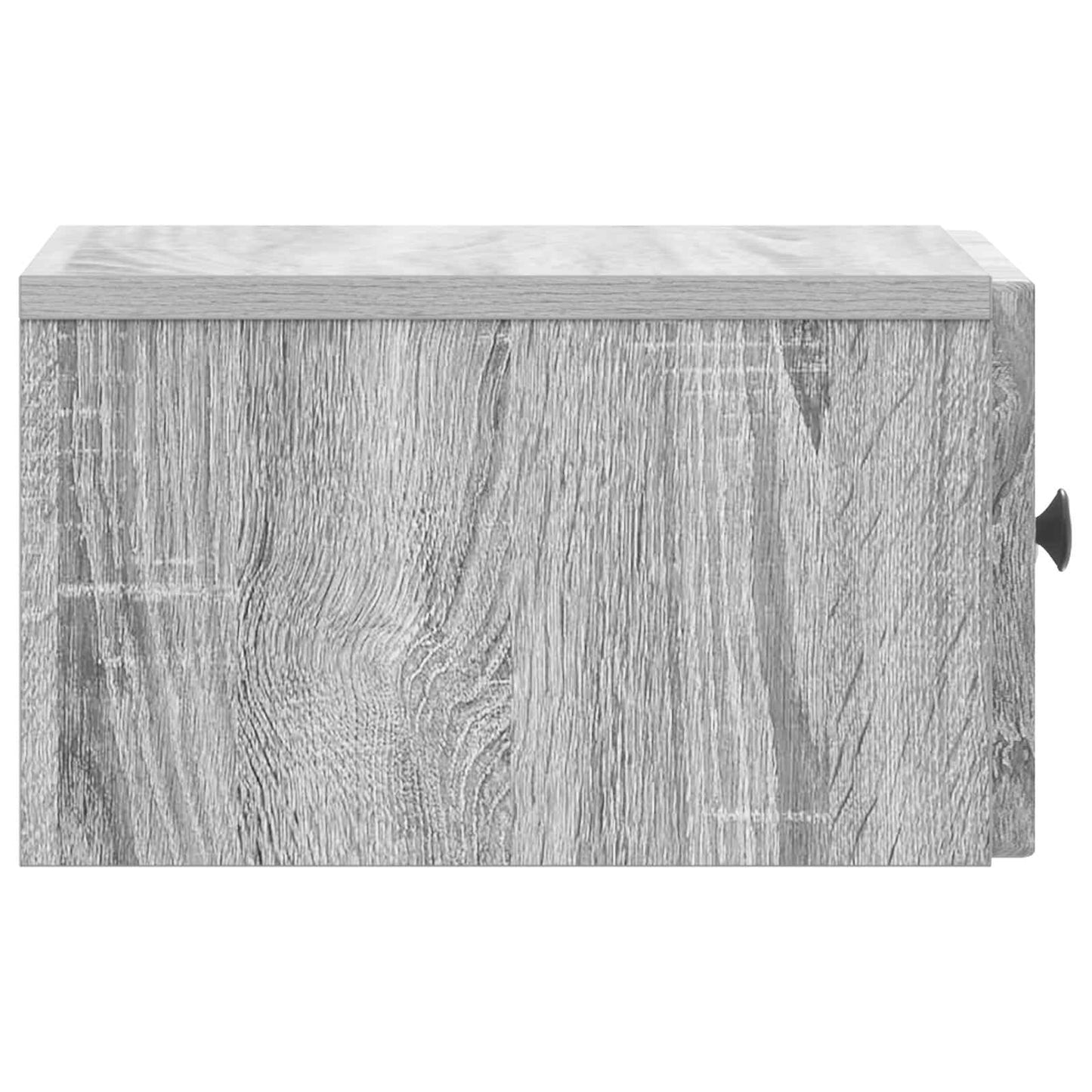 vidaXL Τοίχου Κρεμαστό Κομοδίνο Γκρι Sonoma 33 x 34,5 x 20 εκ