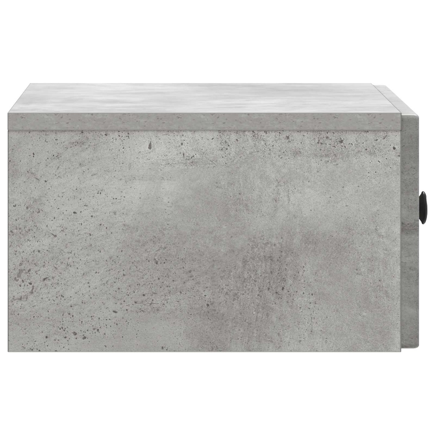 vidaXL Κομοδίνο με συρτάρι Γκρι Σκυροδέματος 49 x 34,5 x 20 εκ.
