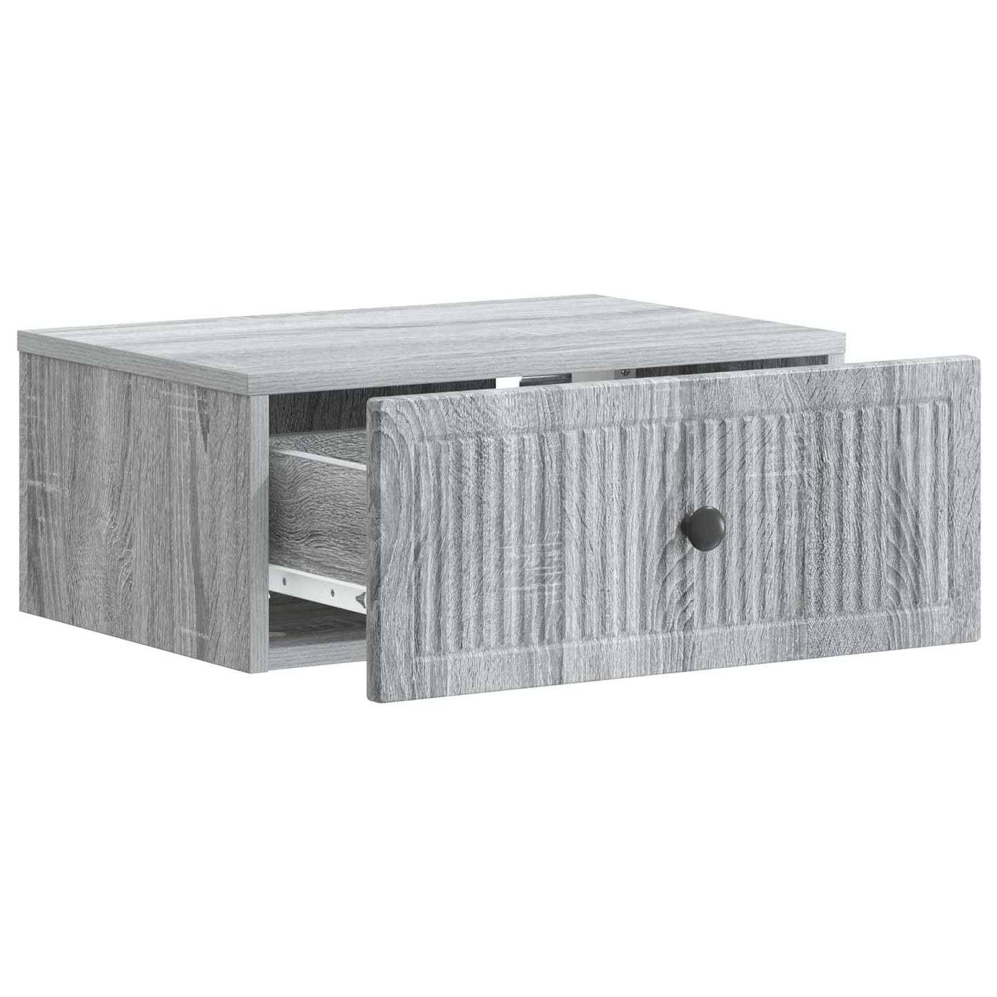 vidaXL Κομοδίνο Γκρι Sonoma 49 x 34,5 x 20 εκ. Επεξεργασμένο Ξύλο