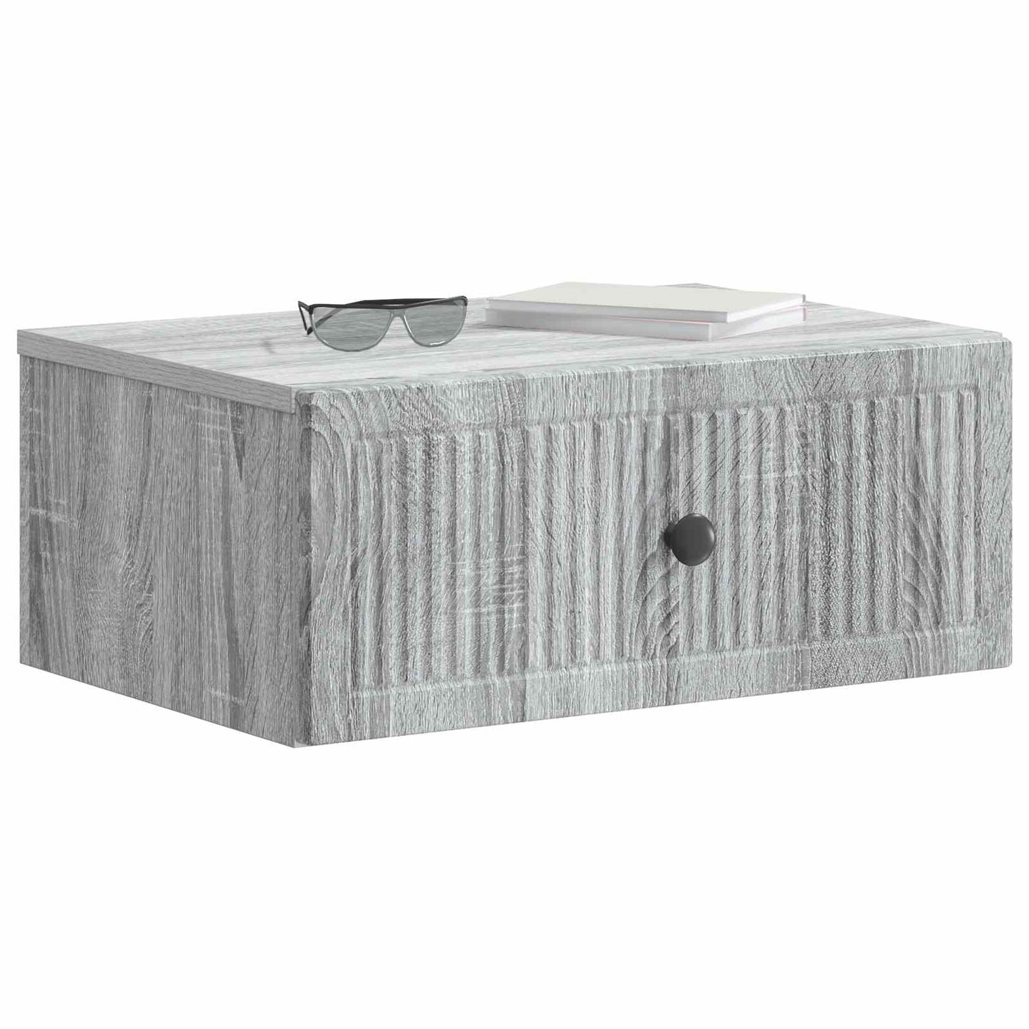 vidaXL Κομοδίνο Γκρι Sonoma 49 x 34,5 x 20 εκ. Επεξεργασμένο Ξύλο