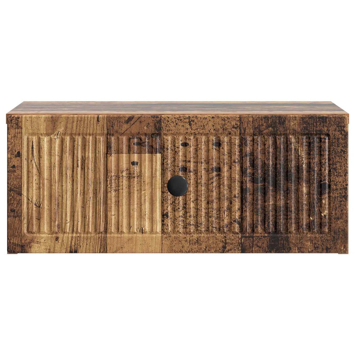 vidaXL Κομοδίνο 2 τμχ. Παλαιωμένο ξύλο 49 x 34,5 x 20 εκ.