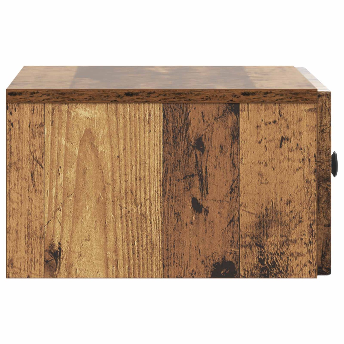 vidaXL Κομοδίνο 2 τμχ. Παλαιωμένο ξύλο 49 x 34,5 x 20 εκ.