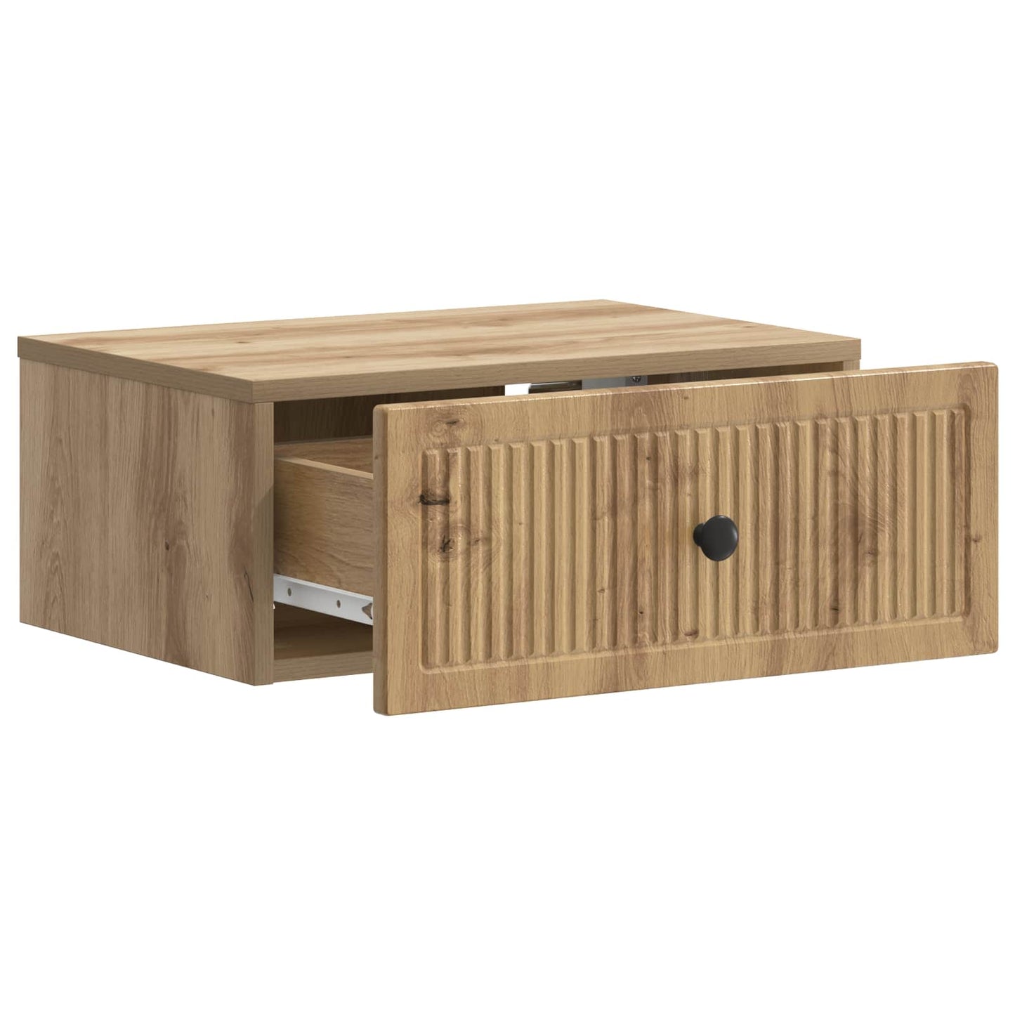 vidaXL Κομοδίνο Artisan Δρυς 49 x 34,5 x 20 εκ. Επεξεργασμένο Ξύλο