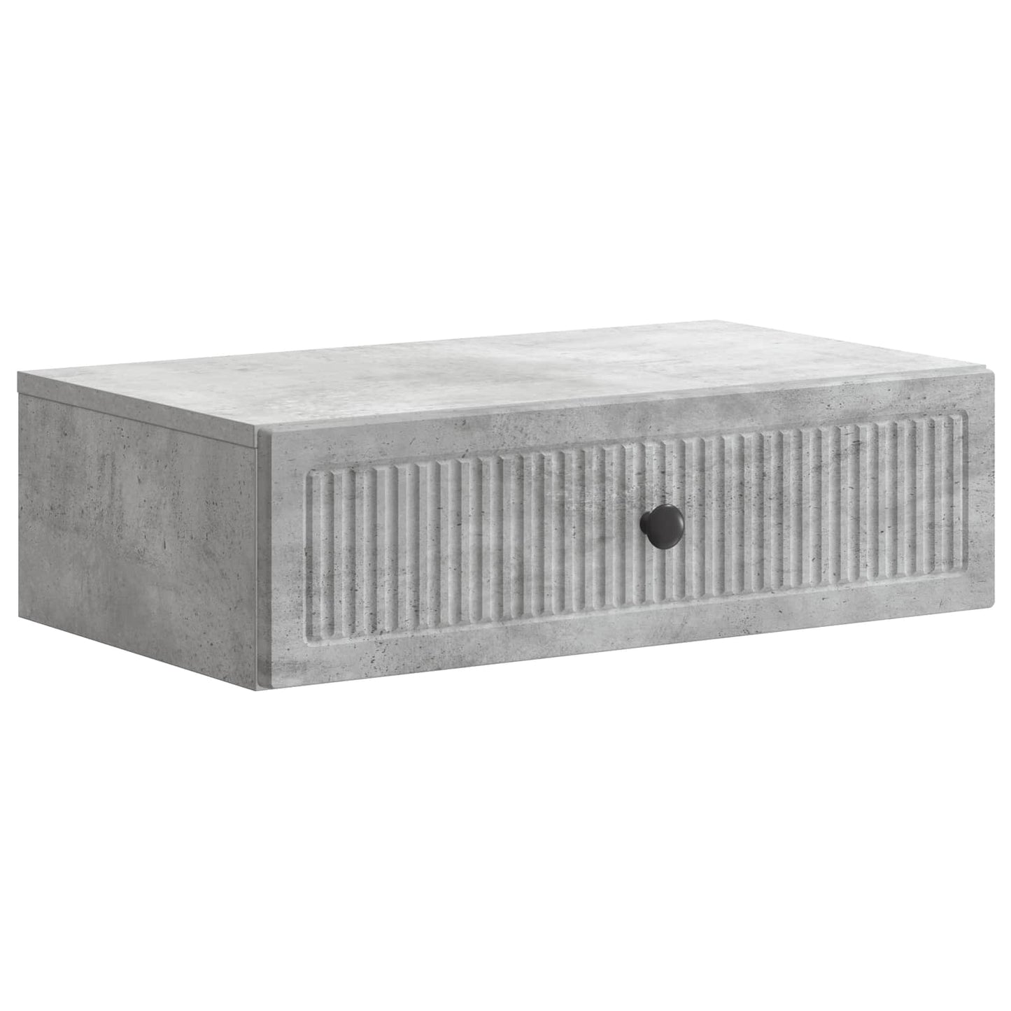 vidaXL Τραπεζάκι Τοίχου Γκρι Σκυροδέματος 59 x 34,5 x 17 εκ.
