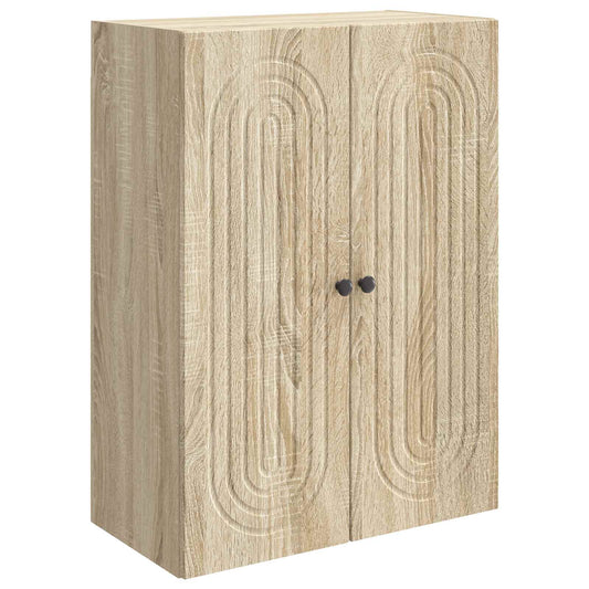 vidaXL Τοίχου Ντουλάπα Sonoma Δρυς 66 x 34,5 x 90 εκ