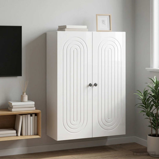 vidaXL Τοίχου Ντουλάπα 66 x 34,5 x 90 εκ Επεξεργασμένο Ξύλο