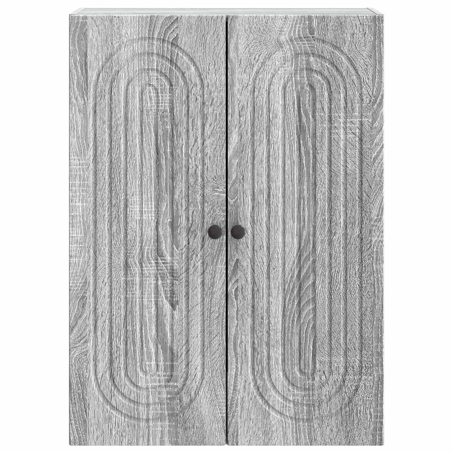 vidaXL Τοίχου Ντουλάπα Γκρι Sonoma 66 x 34,5 x 90 εκ