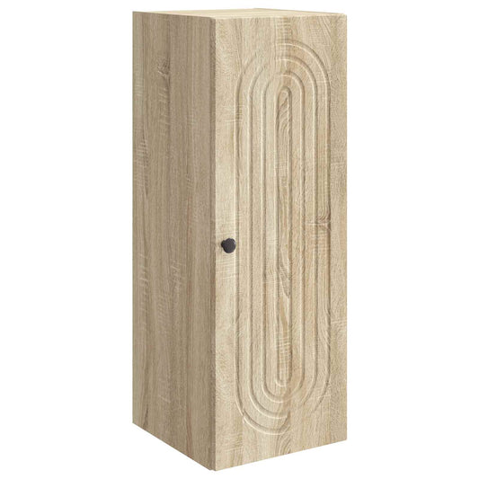 vidaXL Τοίχου Ντουλάπα Sonoma Δρυς 33 x 34,5 x 90 εκ