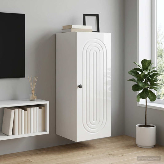 vidaXL Τοίχου Ντουλάπα 33 x 34,5 x 90 εκ Επεξεργασμένο Ξύλο