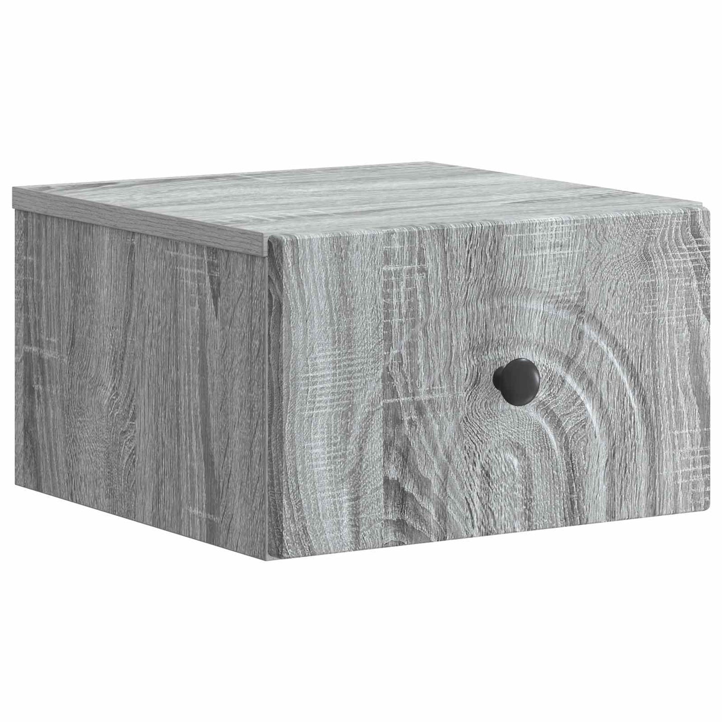 vidaXL Τοίχου Κρεμαστό Κομοδίνο 2 τμχ. Γκρι Sonoma 33 x 34,5 x 20 εκ