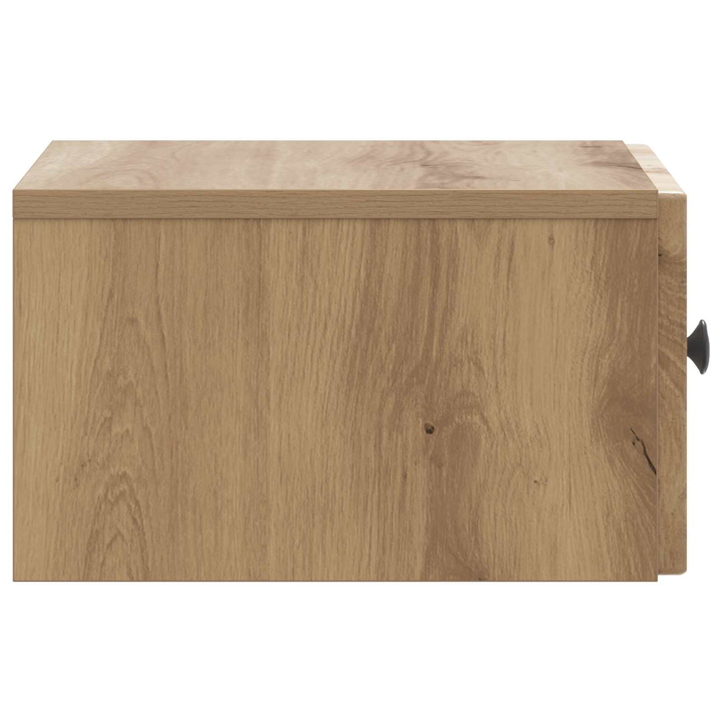 vidaXL Τοίχου Κρεμαστό Κομοδίνο Artisan Δρυς 33 x 34,5 x 20 εκ