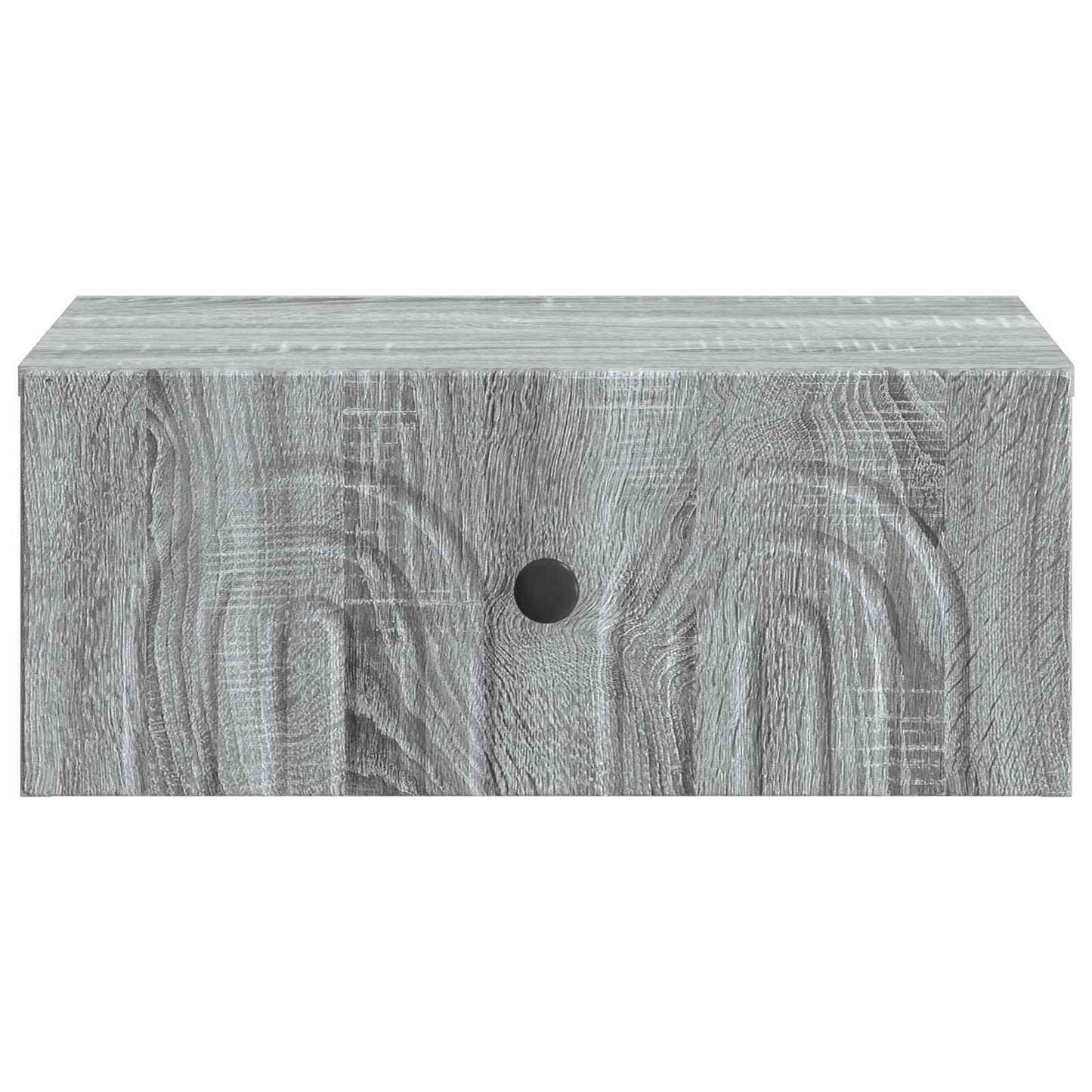 vidaXL Τοίχου Κρεμαστό Κομοδίνο Γκρι Sonoma 49 x 34,5 x 20 εκ.