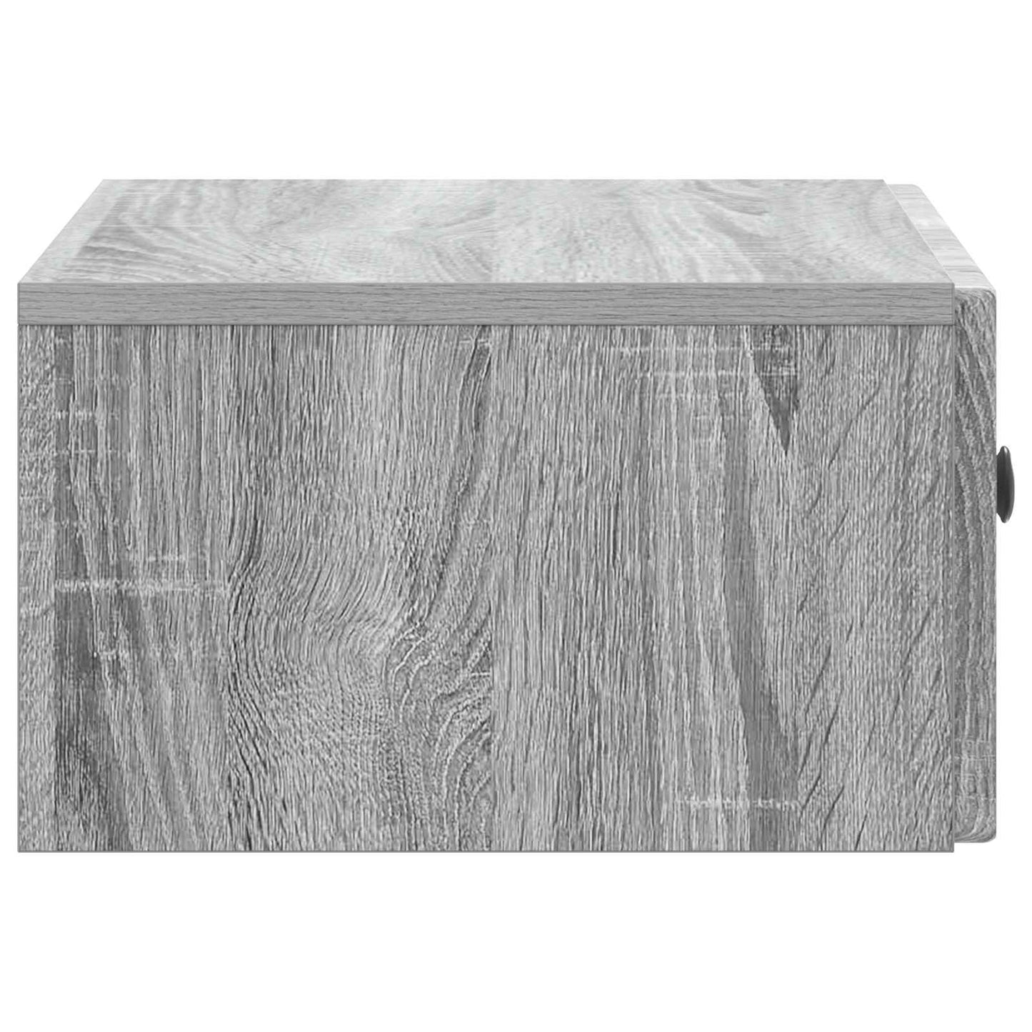 vidaXL Τοίχου Κρεμαστό Κομοδίνο 2 τμχ. Γκρι Sonoma 49 x 34,5 x 20 εκ.