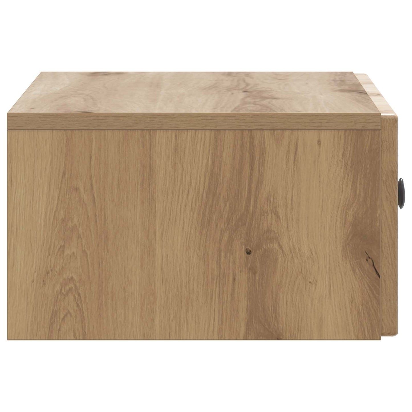 vidaXL Τοίχου Κρεμαστό Κομοδίνο 2 τμχ. Artisan Δρυς 49 x 34,5 x 20 εκ.
