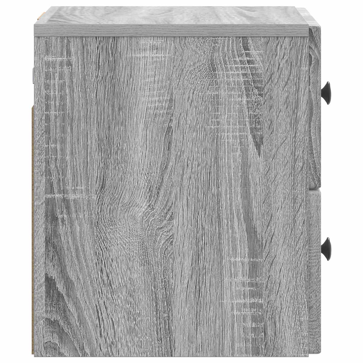 vidaXL Τοίχου Κρεμαστό Κομοδίνο Γκρι Sonoma 33 x 34,5 x 40 εκ